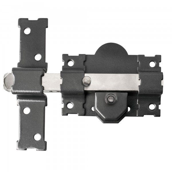 Cerrojo t/fac gris 27x50mm.seg.