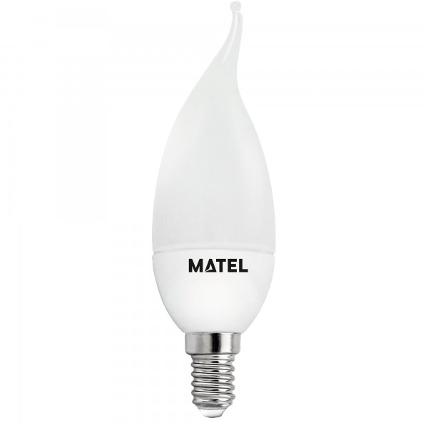Bomb.led vela flama 3 intensid.e14 5w.fr