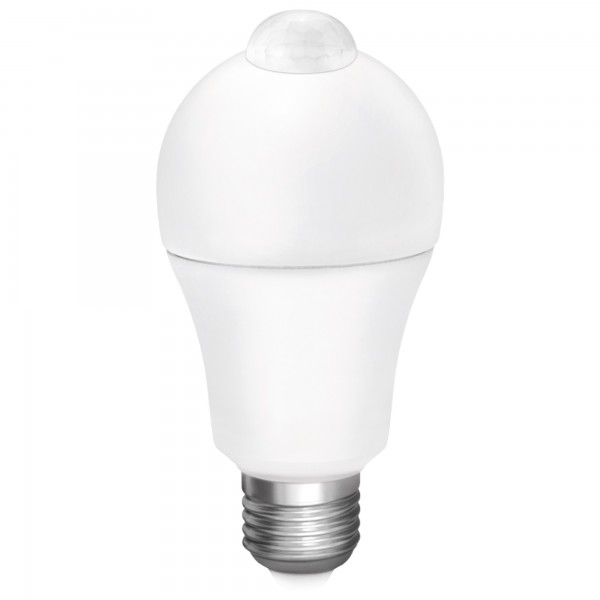 Bomb.led estandar sens.pir+cre.e27 10w.c