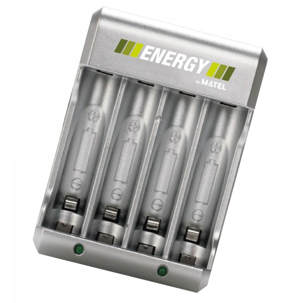 Cargador 230v. aa y aaa 4pilas