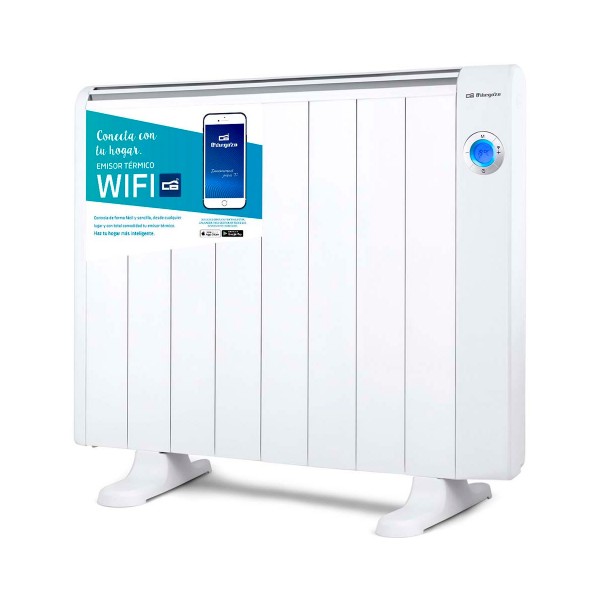 Orbegozo rrw-1500 blanco emisor térmico 1500w control por wifi y por voz