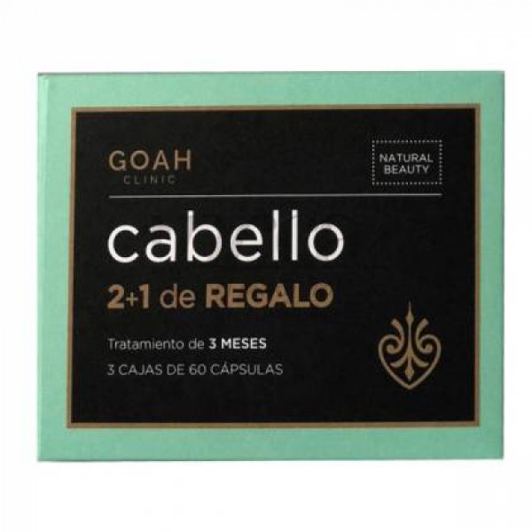 Goah Cabello 3 Meses 180 Caps Promo