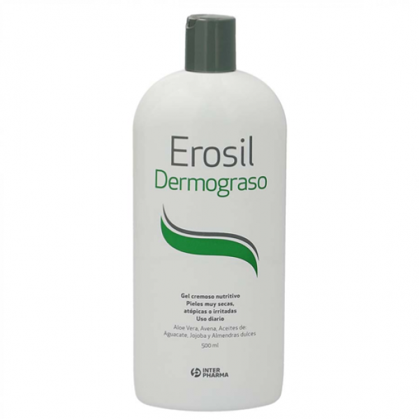 Interpharma Erosil Dermograso Gel Higiene Piel Seca 500 ml
