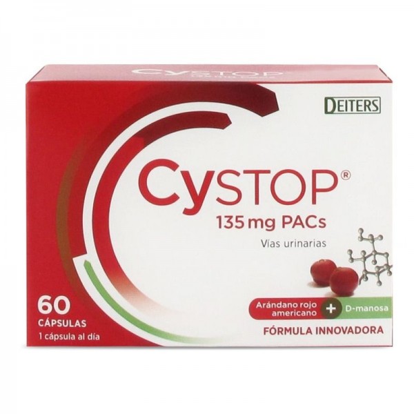 Cystop 135mg Pacs 60 Capsulas