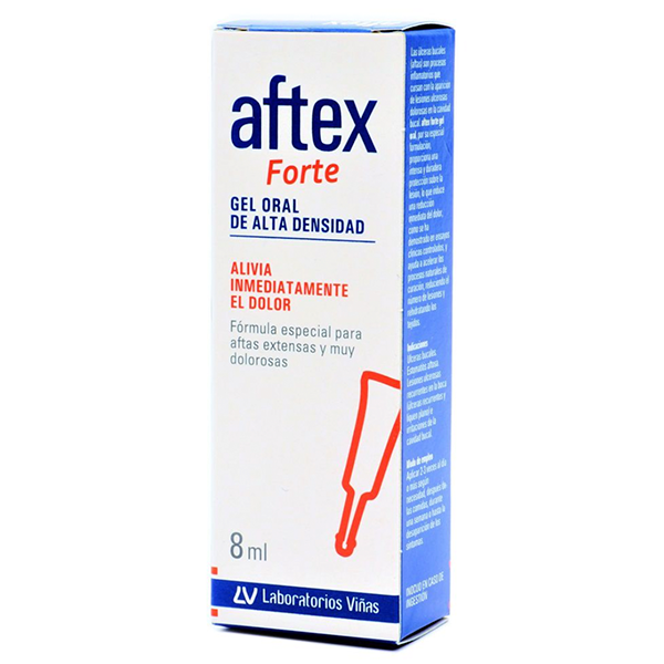 Aftex Forte Gel Oral Tratamiento Aftas y Úlceras