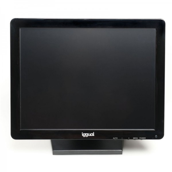 Iggual monitor táctil resistivo 15" usb vga hdmi