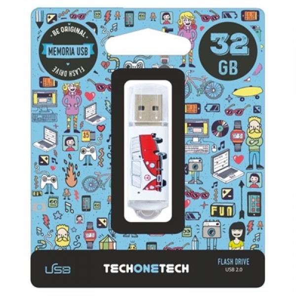 Tech one tech camper van-van 32 gb usb 2.0