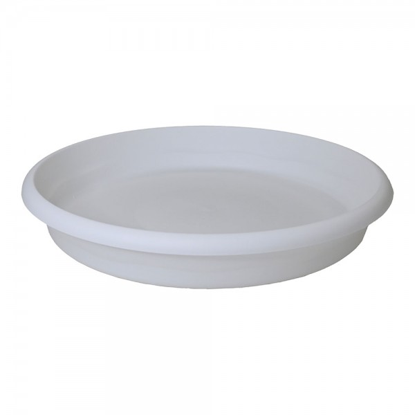 Plato de inyección blanco ø22 cm para maceta ref: 90585 (pack 6 unidades)