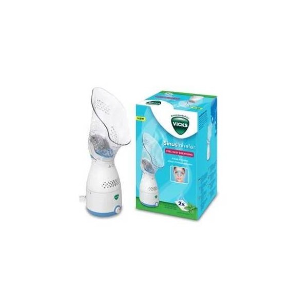 Vicks Sinusinhaler Inhalador Eléctrico de Vapor Vh200 + 2 Vapopads