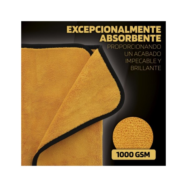 Paño de Microfibra Súper Absorbente Billionaire Detailing Finish Towel Supreme 1000 gsm Paño de Detalle 30 x 50 cm