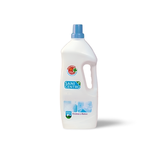 Sanicentro limpiador clorado Cocinas y Baños 2L