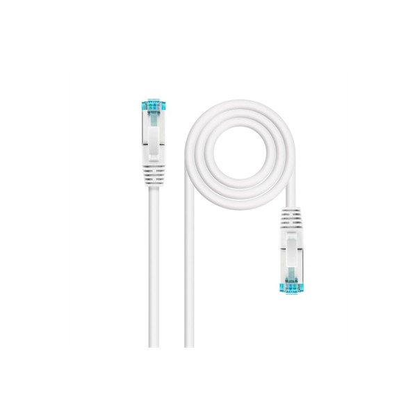 Nanocable latiguillo cat. 7 lszh/sftp 25 cm blanco