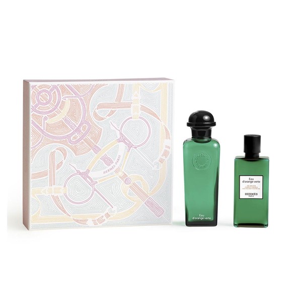 Hermes eau orange verte eau de toilette 100ml vaporizador + gel de baño 80ml