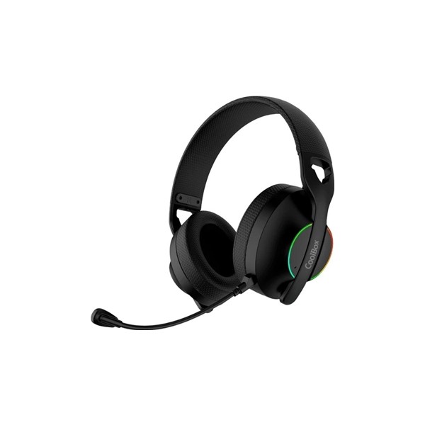 Coolbox gaming auriculares diadema mic wb01 rf+bt