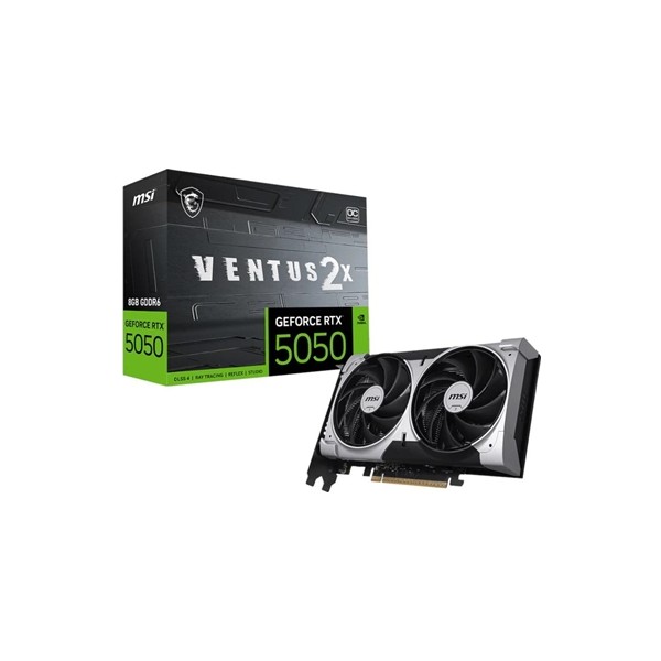 Msi vga nvidia rtx 5050 8g ventus 2x oc ddr6
