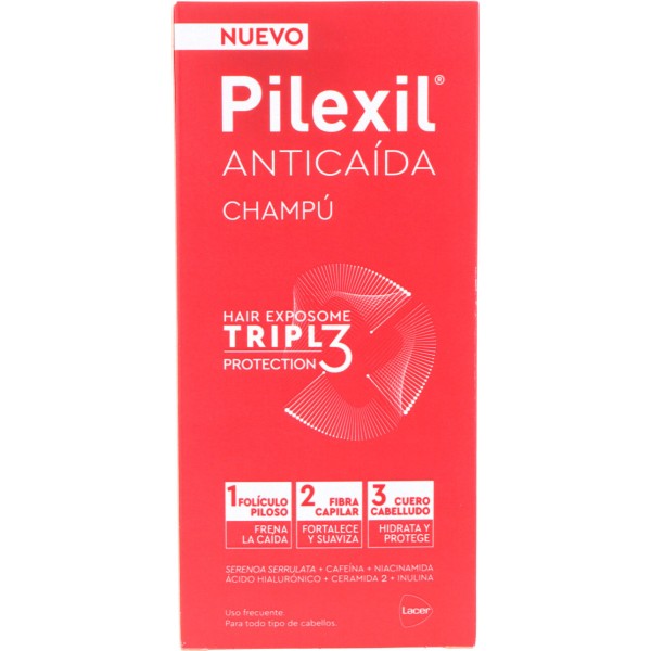 Pilexil Champú Anticaida Triple 450ml