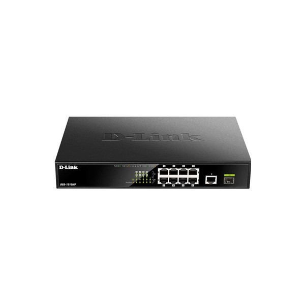 D-link dgs-1010mp/e switch 8xg poe 1xg up 1xg sfp