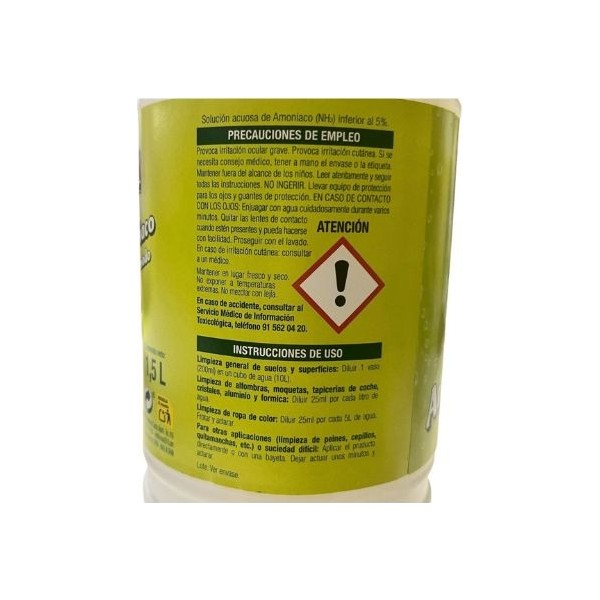 Mihogar Amoníaco Perfumado 1,5L