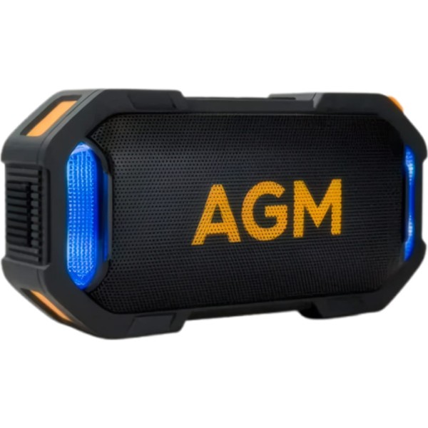 Agm mag rock negro / altavoz bluetooth magnético